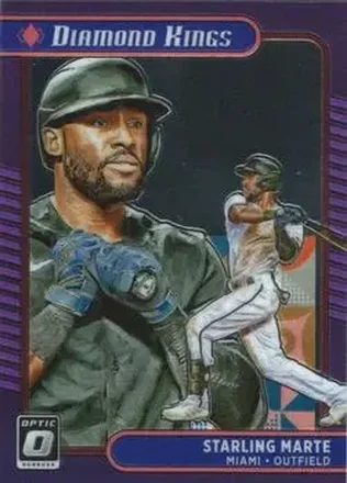 2021 Donruss Optic #17 - Starling Marte - Miami Marlins