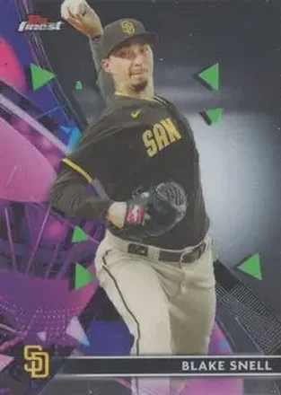2021 Finest #13 - Blake Snell - San Diego Padres