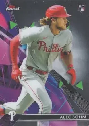 2021 Finest #16 - Alec Bohm - Philadelphia Phillies