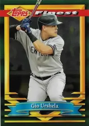 2021 Finest Flashbacks #16 - Gio Urshela - New York Yankees