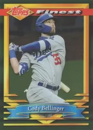 2021 Finest Flashbacks #19 - Cody Bellinger - Los Angeles Dodgers