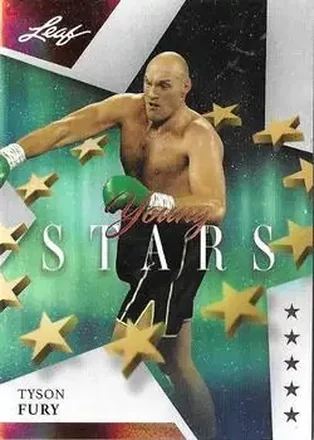 2021 Leaf Young Stars #6 - Tyson Fury