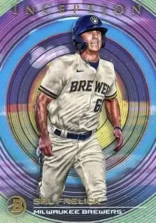 2022 Bowman Inception #21 - Sal Frelick - Milwaukee Brewers