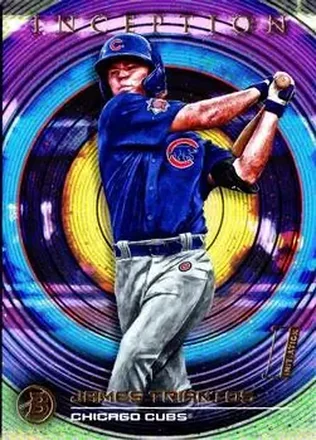 2022 Bowman Inception #23 - James Triantos - Chicago Cubs