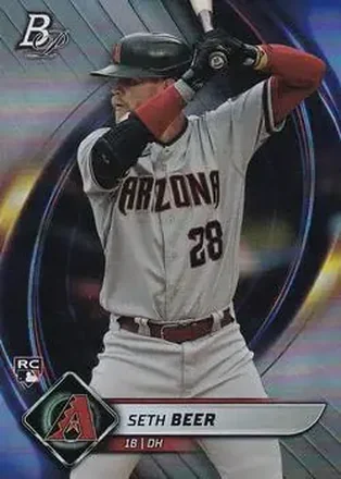 2022 Bowman Platinum #21 - Seth Beer - Arizona Diamondbacks