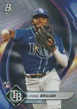 2022 Bowman Platinum #23 - Vidal Bruján - Tampa Bay Rays