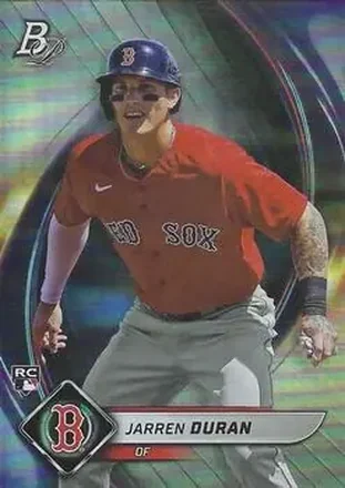 2022 Bowman Platinum #27 - Jarren Duran - Boston Red Sox