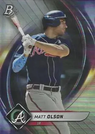 2022 Bowman Platinum #28 - Matt Olson - Atlanta Braves