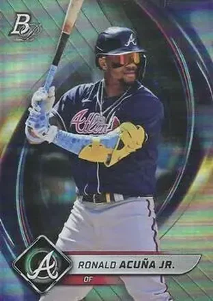 2022 Bowman Platinum #30 - Ronald Acuña Jr. - Atlanta Braves