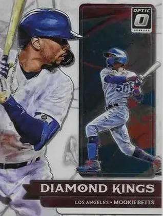 2022 Donruss Optic #27 - Mookie Betts - Los Angeles Dodgers