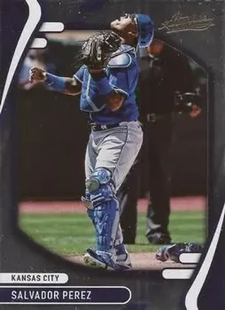 2022 Panini Absolute #21 - Salvador Perez - Kansas City Royals