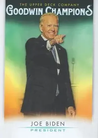 2021 Upper Deck Goodwin Champions #2 - Joe Biden
