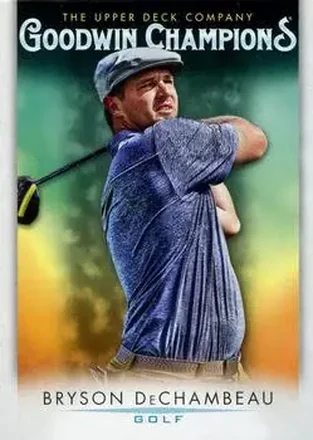 2021 Upper Deck Goodwin Champions #5 - Bryson DeChambeau