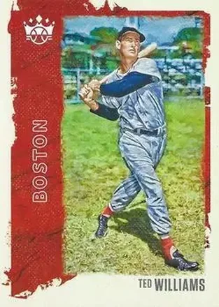 2021 Panini Diamond Kings #13 - Ted Williams - Boston Red Sox