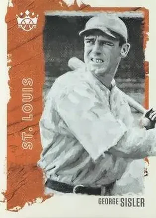 2021 Panini Diamond Kings #17 - George Sisler - St. Louis Browns