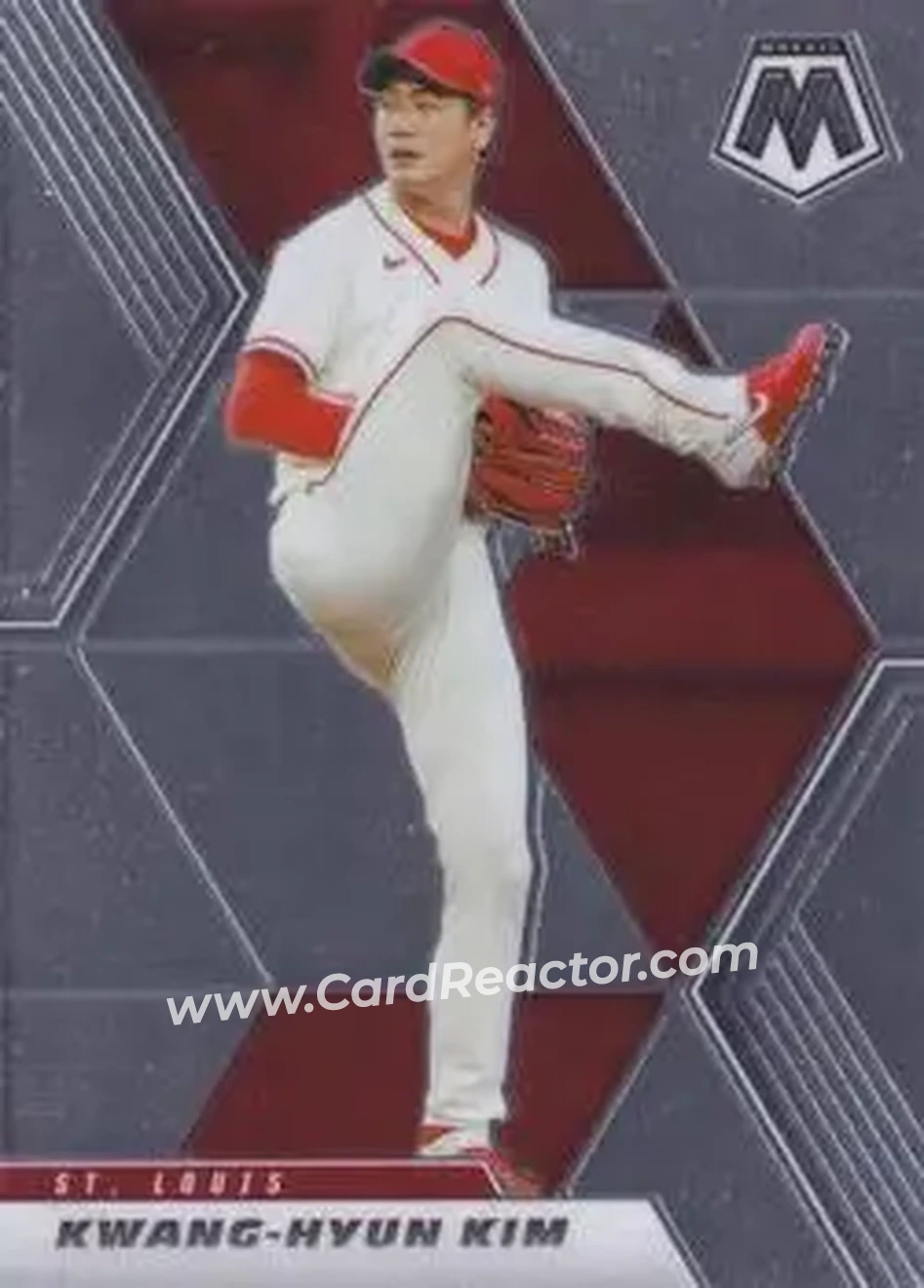 2021 Panini Mosaic #13 - Kwang-Hyun Kim - St. Louis Cardinals - Front