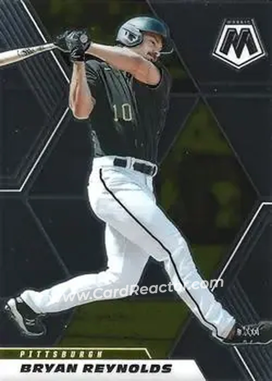 2021 Panini Mosaic #17 - Bryan Reynolds - Pittsburgh Pirates - Front 2021 Panini Mosaic #17 - Bryan Reynolds - Pittsburgh Pirates - Front