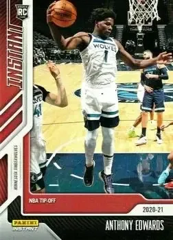 2020-21 Panini Instant NBA #1 Anthony Edwards