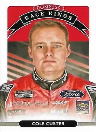 2021 Donruss #10 - Cole Custer - Stewart-Haas Racing