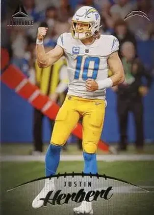 2023 Panini Luminance #47 - Justin Herbert - Los Angeles Chargers