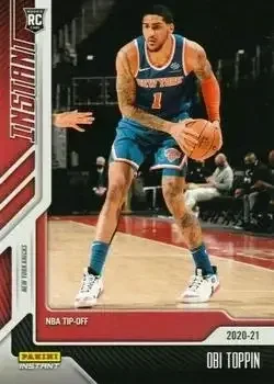 2020-21 Panini Instant NBA #7 Obi Toppin