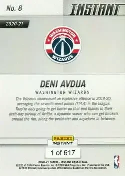 Back of Deni Avdija