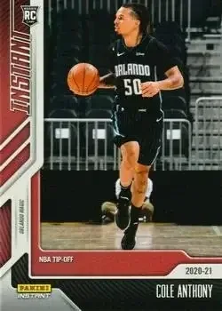 2020-21 Panini Instant NBA #10 Cole Anthony
