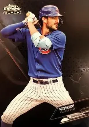 2021 Topps Chrome Black #14 - Kris Bryant - Chicago Cubs