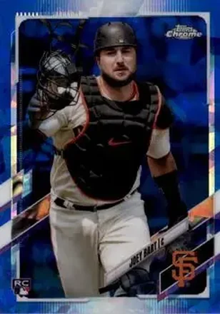 2021 Topps Chrome Sapphire Edition #12 - Joey Bart - San Francisco Giants