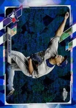 2021 Topps Chrome Sapphire Edition feature card