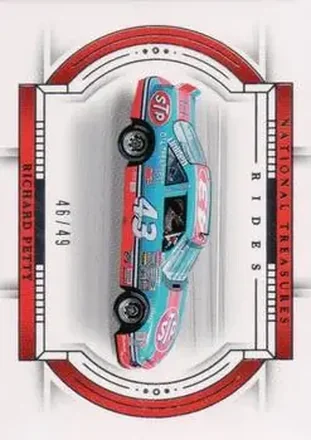 2024 Panini National Treasures #79 - Richard Petty - Petty Enterprises