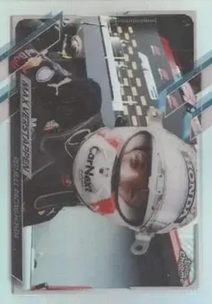 2021 Topps Chrome Formula 1 #3b - Max Verstappen - Red Bull Racing