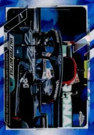 2021 Topps Chrome Sapphire Edition Formula 1 #2b - Valtteri Bottas - Mercedes-AMG Petronas F1