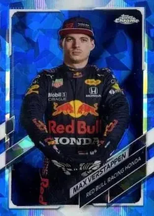 2021 Topps Chrome Sapphire Edition Formula 1 #3 - Max Verstappen - Red Bull Racing