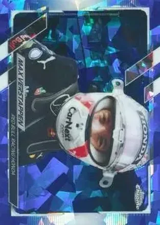 2021 Topps Chrome Sapphire Edition Formula 1 #3b - Max Verstappen - Red Bull Racing
