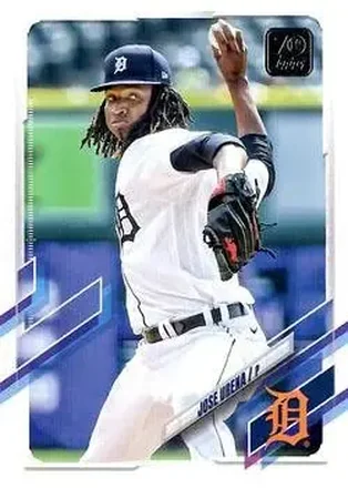 2021 Topps Update #US9 - Jose Urena - Detroit Tigers