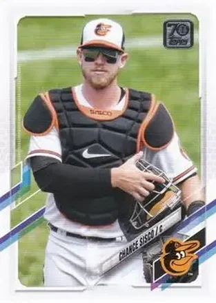 2021 Topps Update #US13 - Chance Sisco - Baltimore Orioles