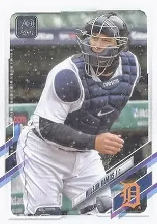 2021 Topps Update #US15 - Wilson Ramos - Detroit Tigers