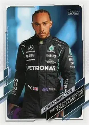 2021 Topps Formula 1 #1 - Lewis Hamilton - Mercedes-AMG Petronas F1