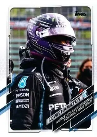 2021 Topps Formula 1 #1b - Lewis Hamilton - Mercedes-AMG Petronas F1