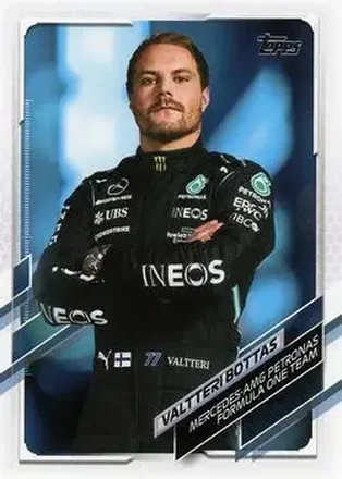 2021 Topps Formula 1 #2 - Valtteri Bottas - Mercedes-AMG Petronas F1