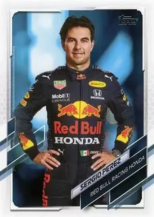 2021 Topps Formula 1 #4 - Sergio Perez - Red Bull Racing