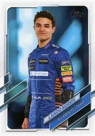 2021 Topps Formula 1 #6 - Lando Norris - McLaren F1
