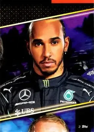 2021 Topps Turbo Attax Formula 1 #2 - Driver puzzle 2 - Mercedes-AMG Petronas F1