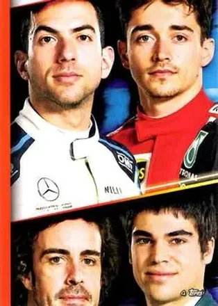 2021 Topps Turbo Attax Formula 1 #4 - Driver puzzle 4