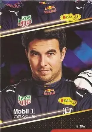 2021 Topps Turbo Attax Formula 1 #8 - Driver puzzle 8 - Red Bull Racing
