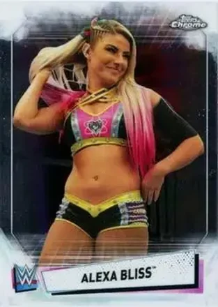 2021 Topps Chrome WWE #3 - Alexa Bliss