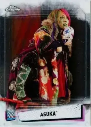 2021 Topps Chrome WWE #7 - Asuka