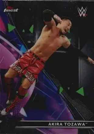 2021 Topps Finest WWE #2 - Akira Tozawa