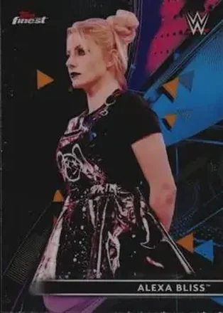 2021 Topps Finest WWE #3 - Alexa Bliss